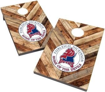Skip's Garage Fairleigh-Dickinson University Devils 2x4 Cornhole Bag Toss Game