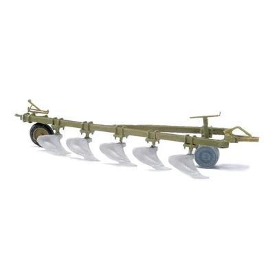 Busch 42850 H0 Landwirtschafts Modell Fortschritt Aufsattel-Beetpflug B200