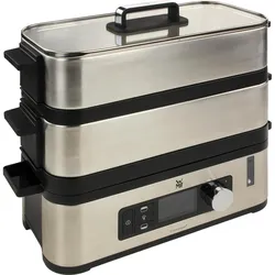 WMF Kuemi Dampfgarer (415090011), Dampfgarer + Reiskocher, Silber