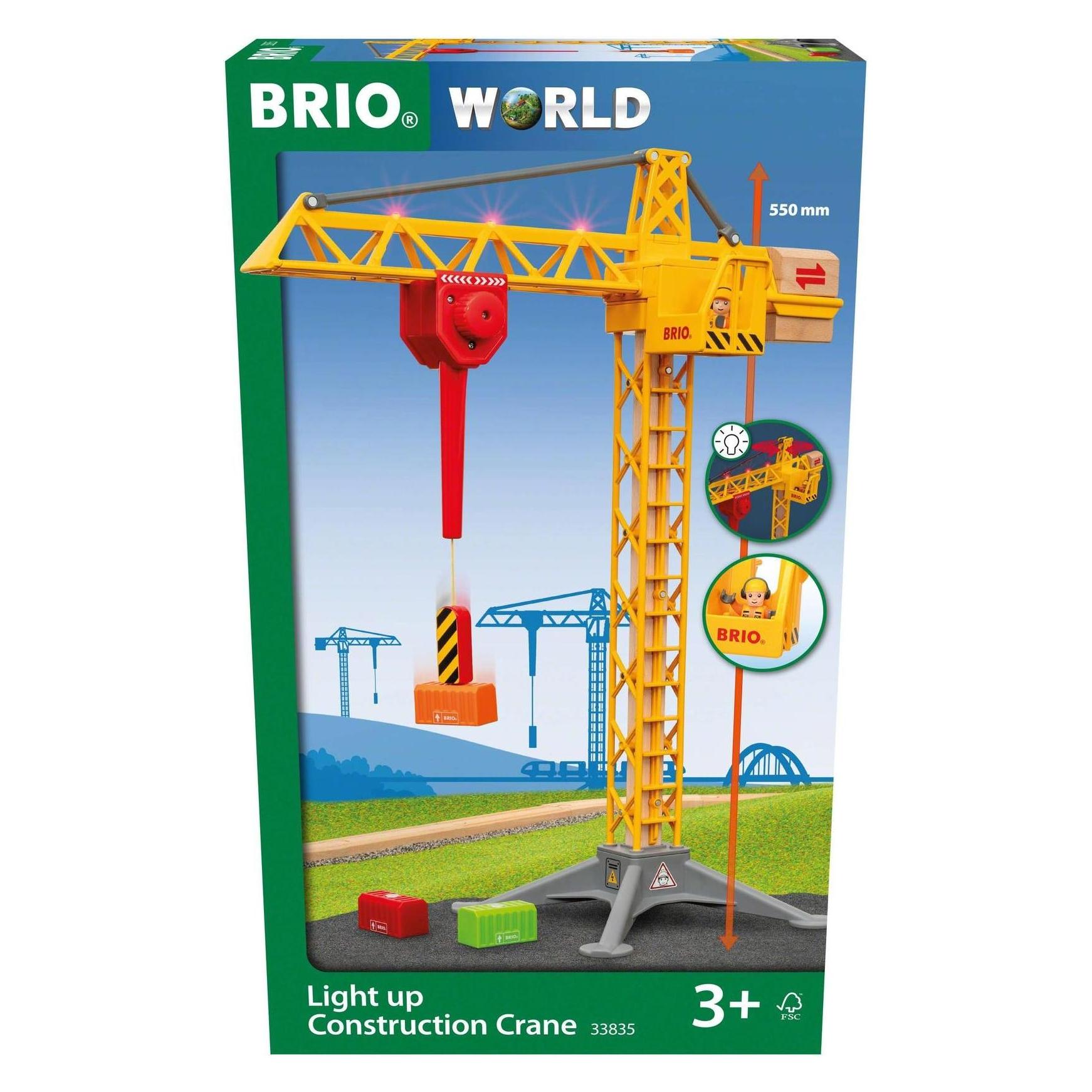 Brio Baukran mit Lichtern (33835)
