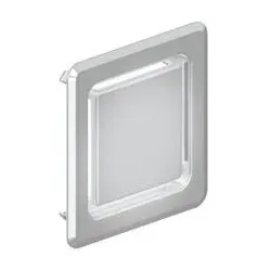 Dallmer Abdeckung DallVent WE, verchromt, 125 x 125 mm, 850058 850058