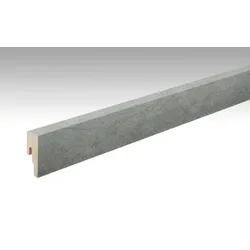 MEISTER Fussleiste Profil 8 PK  Schiefer grau 6136 - 2380 mm