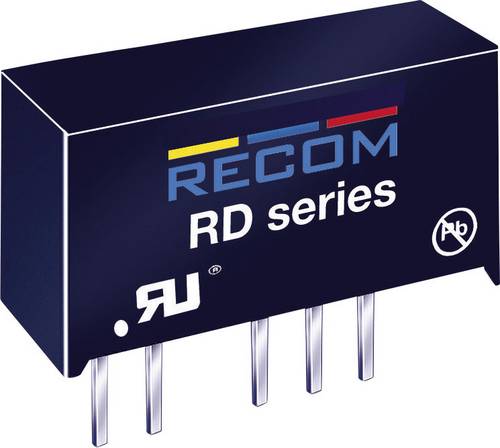 RECOM RD-0515D DC/DC-Wandler, Print 5 V/DC 15 V/DC, -15 V/DC 66mA 2W Anzahl Ausgänge: 2 x Inhalt 1St.