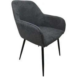 HTI-Living, Stühle, Stuhl Albany Waffle Grau (1x)