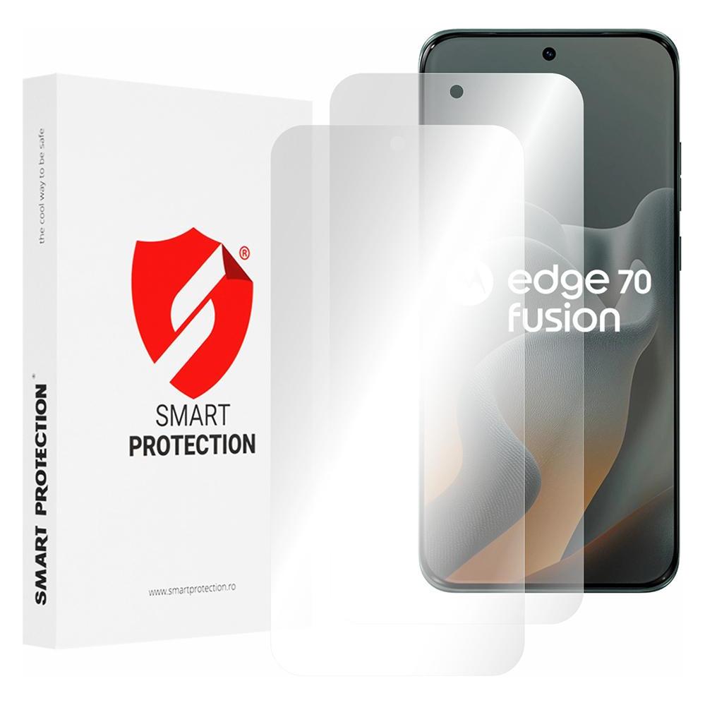 Smart Protection - Premium Classic (2 pack) - Motorola Edge 70 Fusion - Clear (2 Stk., Motorola Edge 70 Fusion) (68305316)