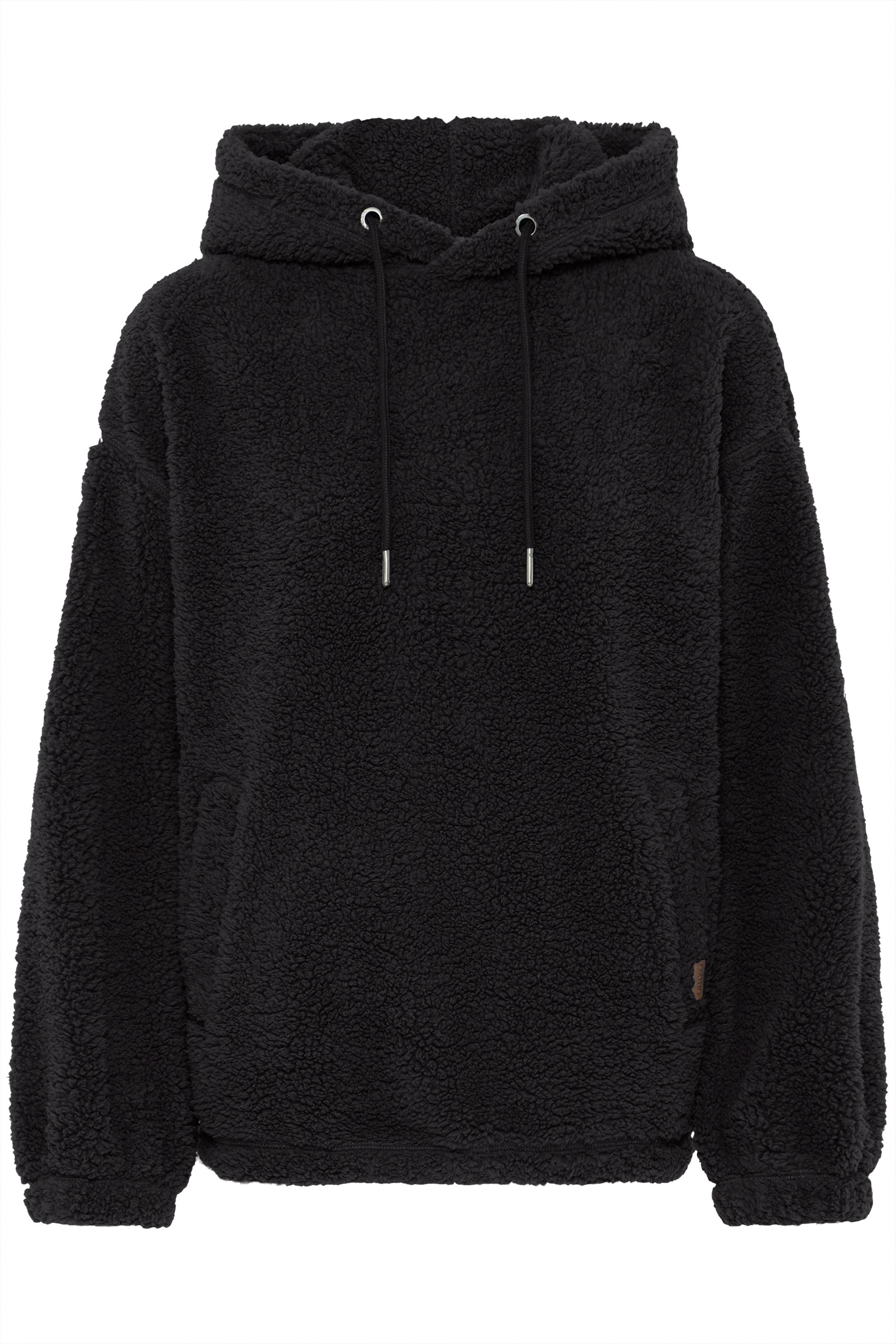 Kapuzenpullover OXMO "Kapuzenpullover OXBerina", Damen, Gr. M, grau (meteorite), Obermaterial: 100% Polyester PES., Pullover Kapuzenpullover