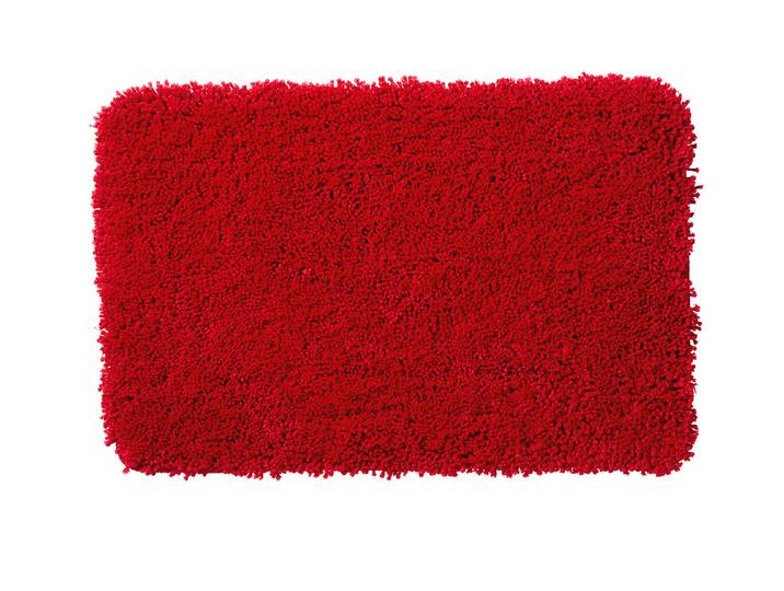 Spirella Badteppich Highland Rot 0.6 × 0.9 m