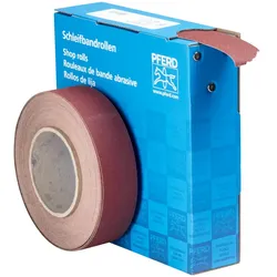 PFERD TOOLS Korund Schleifbandrolle Gewebe SBR Breite 38mm für universelle Anwendung - 45016415