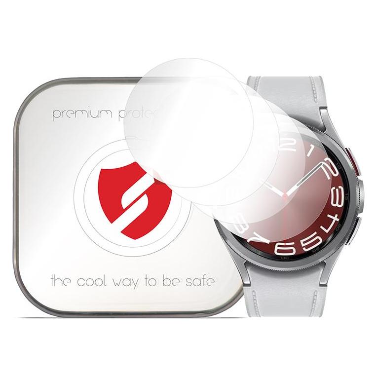 Smart Protection - Premium Classic (4 pack) - Samsung Galaxy Watch6 Classic 43mm - Clear (56365516)