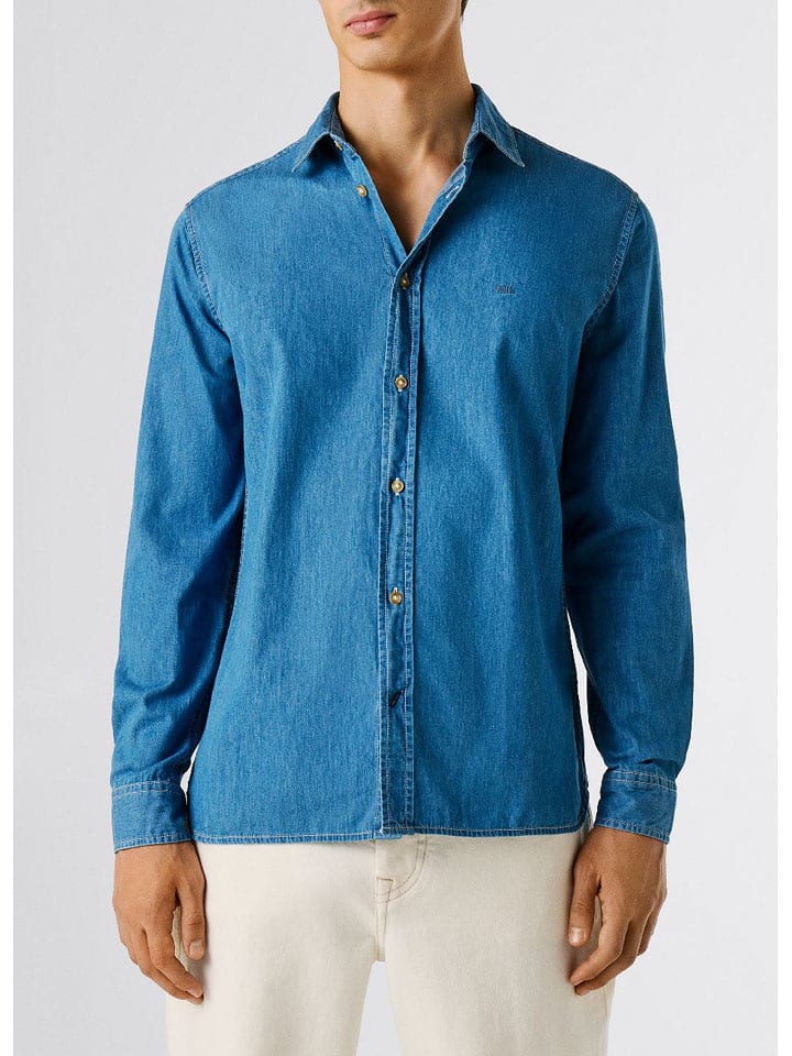 Pepe Jeans Jeans-Hemd "Abel" in Blau - L