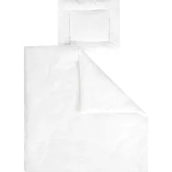 Julius Zöllner 2-tlg. Steppbett-Set Hygiena 35x40 / 80x80 cm 3.5 TOG, weiss