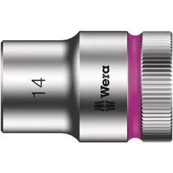 Wera 8790 HMC Zyklop-Steckschlüsseleinsatz mit 1/2"-Antrieb, metrisch Pink - 05003605001 - Pink