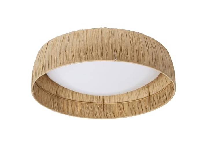 OSRAM Decor Bambusschirm Deckenleuchte 400 18W 830 braun Decor Bamboo Paper, Indoor Wall Lighting, Braun, 400 mm dia, 30000 h, 1-Pack