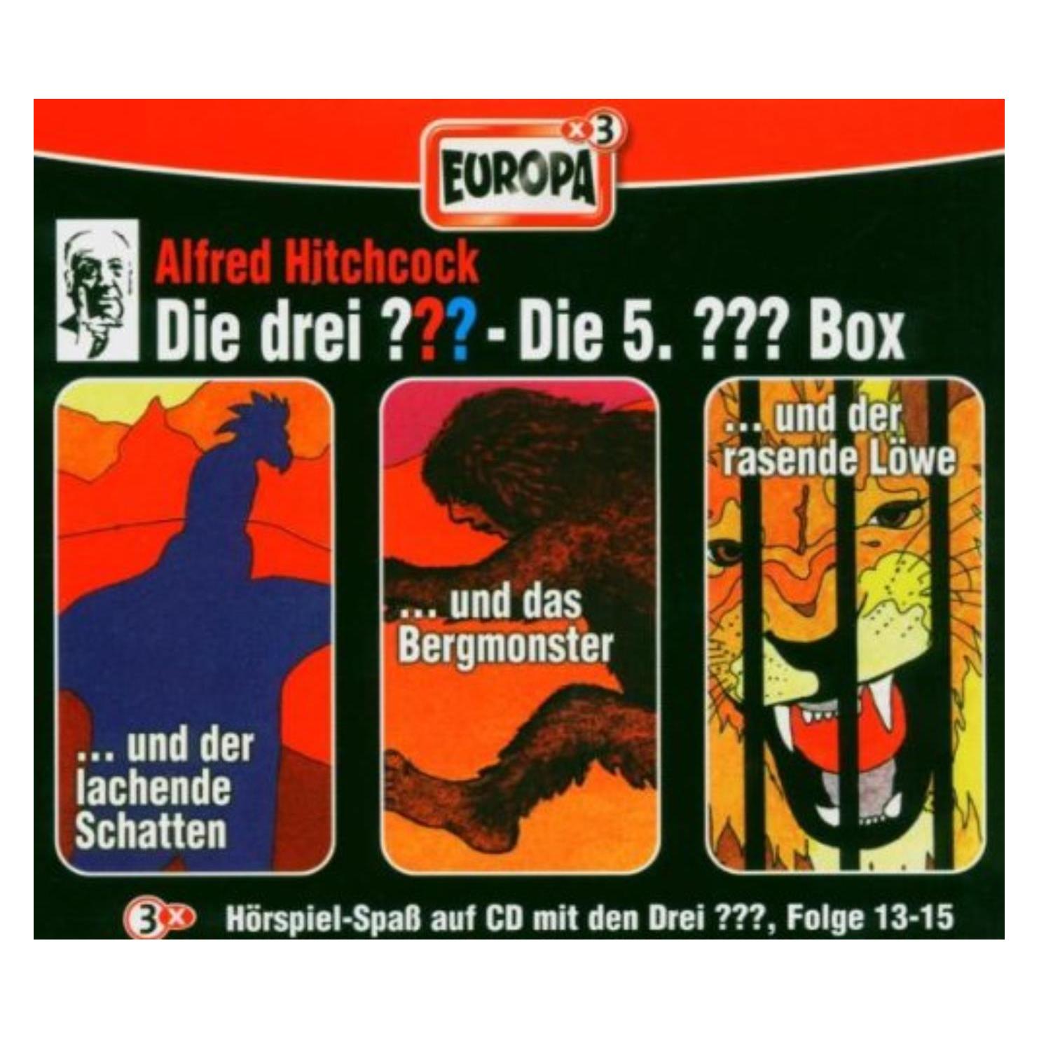 Sony Music Die Drei??? - Die 5. 3er Box (Alfred Hitchcock, Deutsch) (76624372)