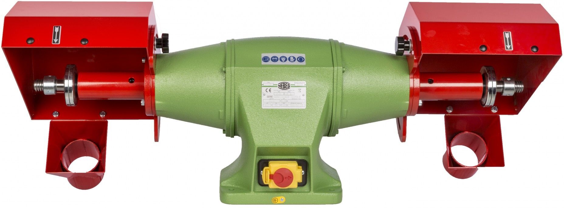 Nebes Pulitrice P-6 serie industriale in ghisa 3,0 HP trifase