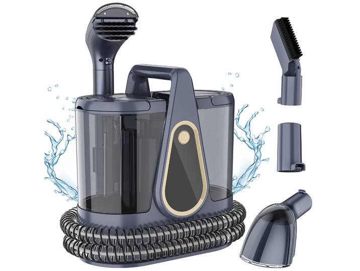 Nettoyeur vapeur haute pression pour canapé et tissus d'ameublement, machine de nettoyage vapeur portable pour la maison, nettoyeur vapeur haute température pour canapé, tapis, matelas, rideaux et
