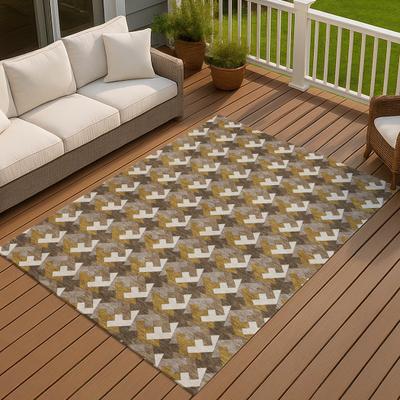 Addison Rugs Machine Washable Indoor/ Outdoor Modern Becker Chantille Rug