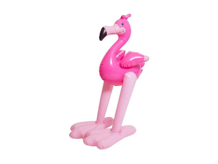 Tierfigur FOLAT Flamingo , pink, Kunststoff, Dekofiguren, Tierfigur