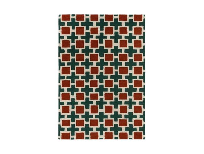 Designer Wollteppich „Hatch Rust“ - handgetuftet 250 x 350 cm SCION
