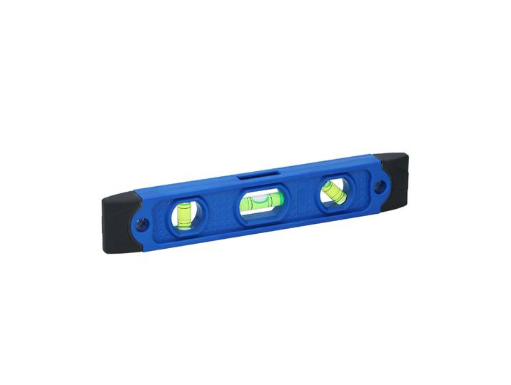 Wasserwaage magnetisch 22.5 cm blau/schwarz