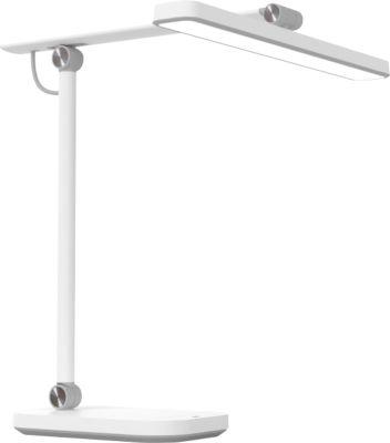 Unilux PURELINE LED Schreibtischleuchte, dimmbar, 3000K/4000K/5700K, Helligkeitssensor, Gelenkarm, weiß