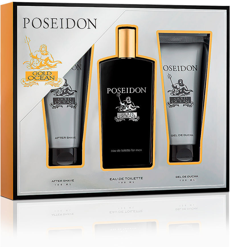 Poseidon Or Océan Pour Homme Lot 3 pcs
