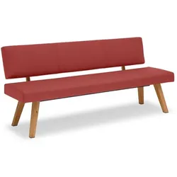 Boegner Bank Siek Holz Rot Dunkelrot