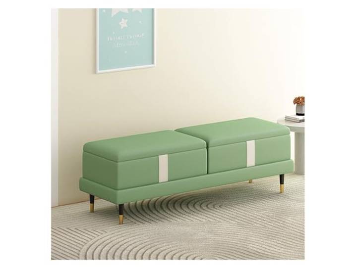 RUNZE765Z Dekorativ Aufbewahrungsbank for das Bettende im Schlafzimmer(Aqua,150 * 40 * 45cm)