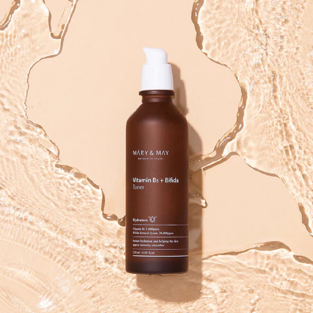 Máry & May Vitamine B5 + Bifida Toner - for All Skin Types 120mL