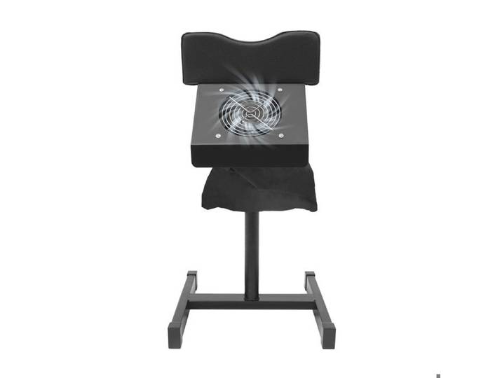 Fauteuil de soins des pieds mobile repose-jambes réglable en hauteur tabouret de manucure 31 x 28 x 45 cm