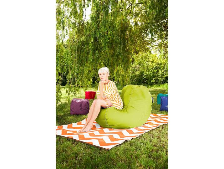 Sitzsack Scuba Chillybean Grün/Grün Hülle: 100% Polyester ; Füllung: 100% EPS-Perlen / Polystyrol 75 x 70 x 108cm