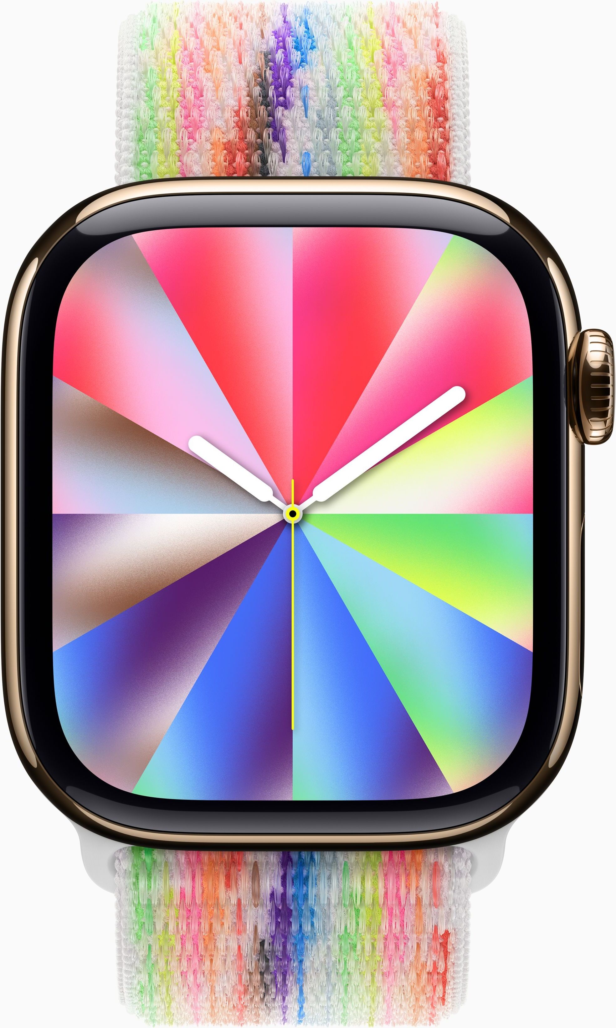 Apple Watch Series 11 Cellular 46mm Gold Titanium Case - Pride Edition