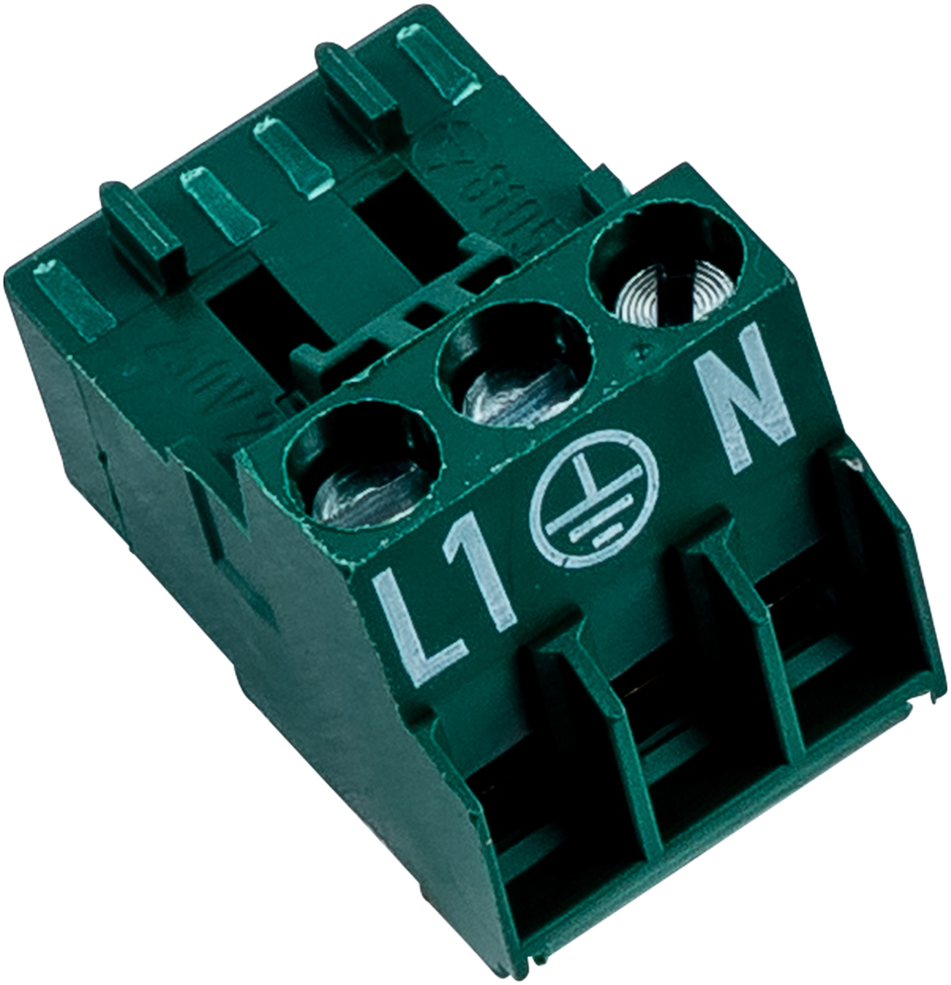 Prise Wolf 3 broches RAST 5 274741899 en VERT MOUSSE L/PE/N