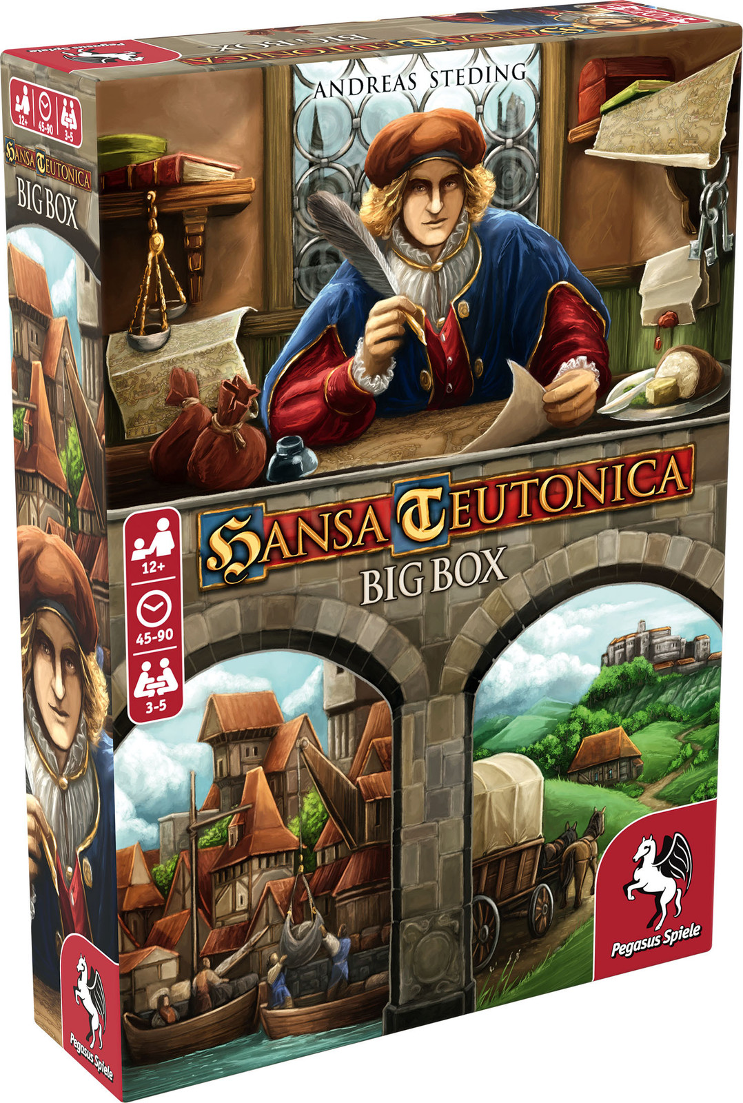 Hansa Teutonica Big Box bordspel van Pegasus