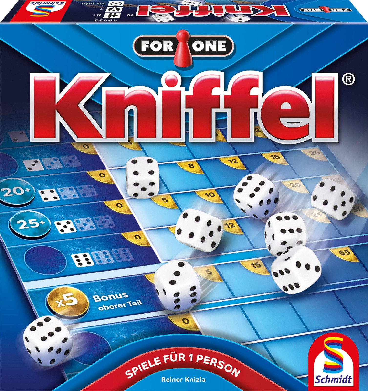 Schmidt Spiele Kniffel voor één persoon