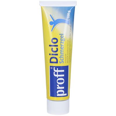 Proff Diclo Schmerzgel 10 mg/g 100 g Gel