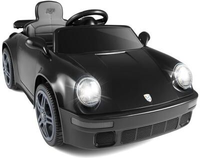 Costway 12V Electric Ride On Car Licensed RUF CTR with Remote Control and Music-Black