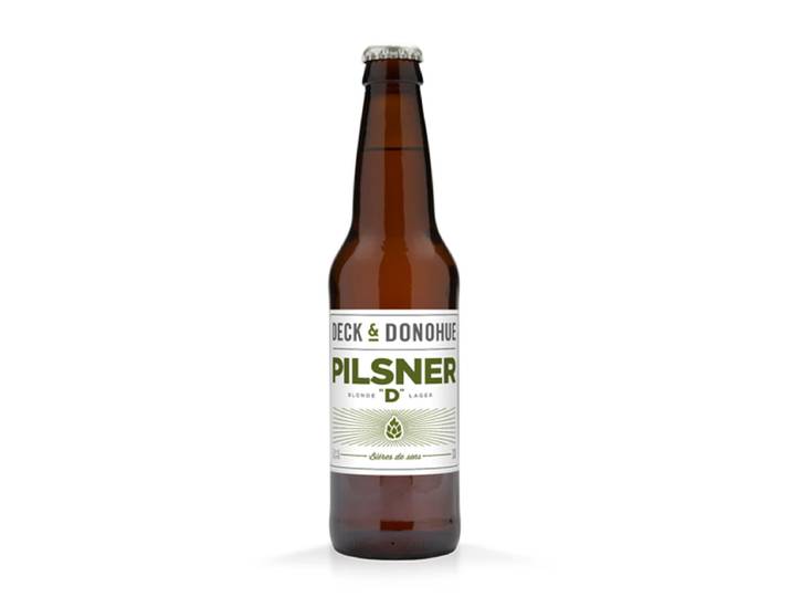 DECK ET DONOHUE Bière D-Pilsner 5 % - 33 cl