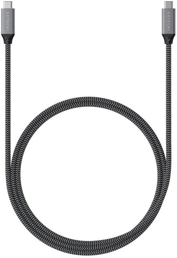 Satechi USB4 PD 100W Kabel USB-C til USB-C - 80cm - Sort