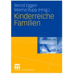 Kinderreiche Familien, Fachbücher von Bernd Eggen, Marina Rupp