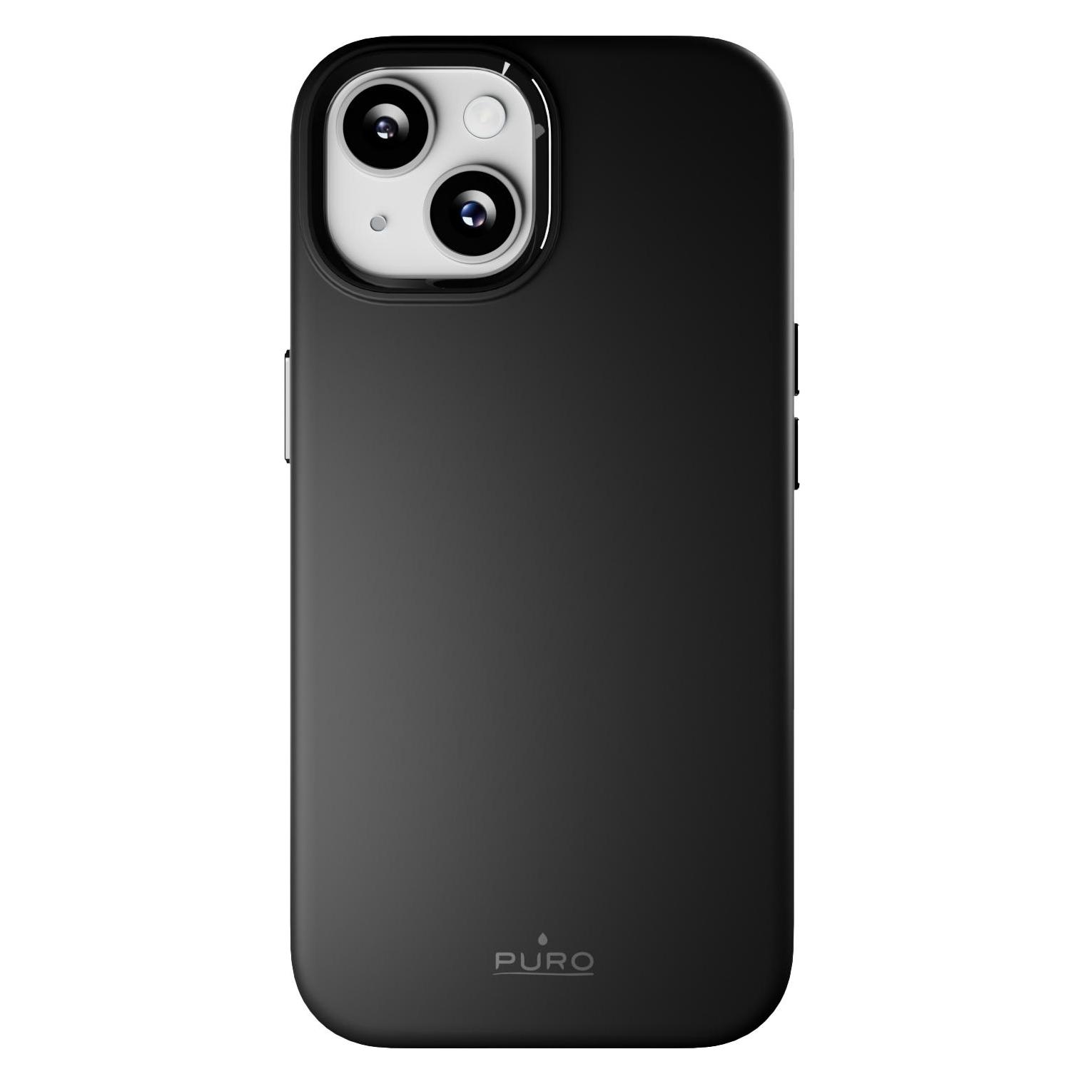 Puro Icon Mag Pro Case iPhone 15 Plus schwarz (Apple iPhone 15 Plus) (PUIPC1567ICONMPBLK)