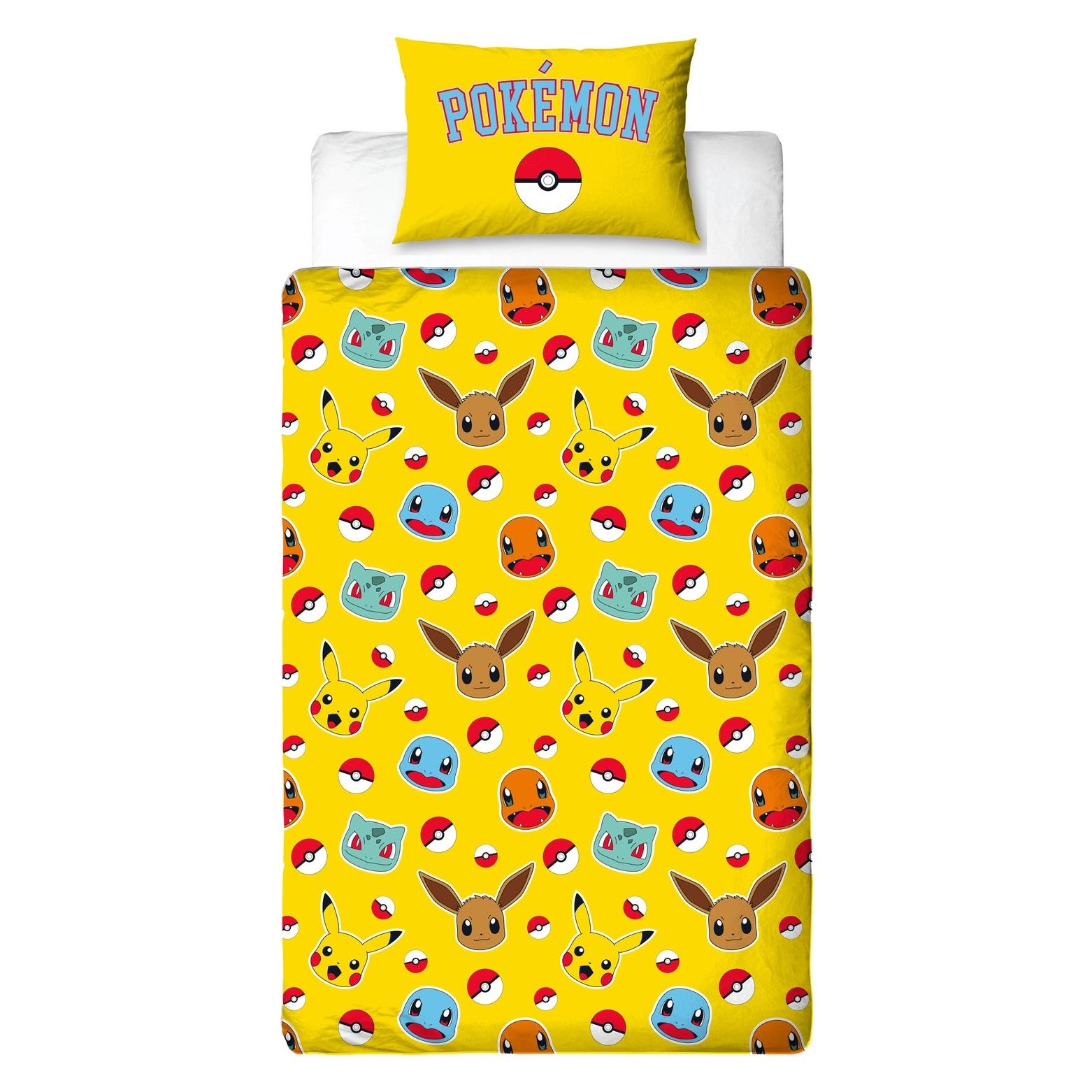 Pokémon - Adult Bedding Set 140x200 (POK1072) (200 x 140 cm) (POK1072)