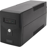 Line-Interaktive USV, 600 VA/360 Watt schwarz