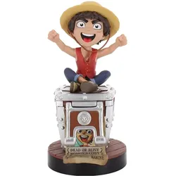 Exquisite Gaming One Piece Cable Guys Lade-Halter Monkey D. Ruffy Wanted Poster 21 cm (PS5), Mehrfarbig