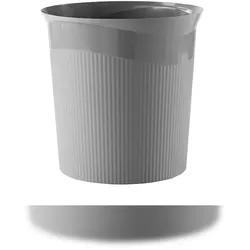 Papierkorb HAN Re-LOOP, 13 Liter, 100% Recyclingmaterial, modernes Design, rund, robuster Kunststoff,dunkelgrau