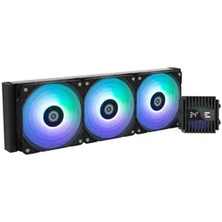 Zalman ALPHA2 36 Black CPU Liquid Coole, CPU Wasserkühler, Schwarz, Mehrfarbig