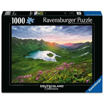 Erwachsenenpuzzle 1000 Teile - Allgäuer Bergsee