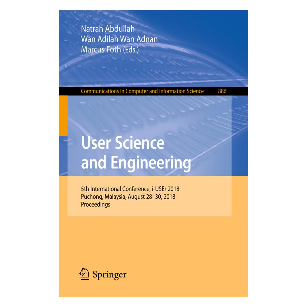 Springer User Science and Engineering (Englisch, Softcover, Adilah Wan Adnan, Marcus, Marcus Foth, Natrah Abdullah, Wan Adilah Wan Adnan, Wan Foth) (55991320)