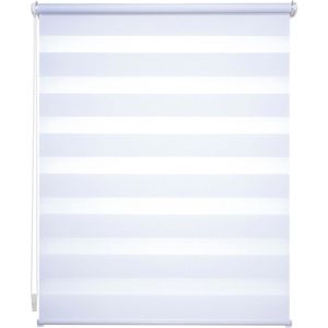 Liedeco Rollo Klemmfix, lichtdurchlässig, weiß, 60 x 160cm, Doppelrollo, zum Klemmen, ohne Bohren