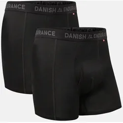 MERINO EINGRIFF TRUNKS - 2-Pack - Schwarz - XL